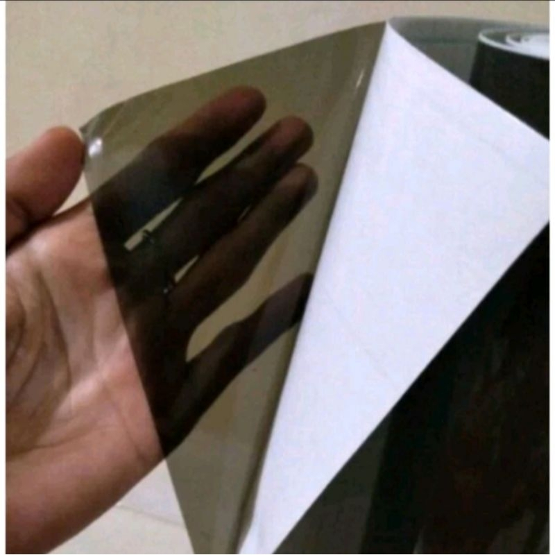 Sticker Skotlet Hitam Transparan/Glossy/Doff ( Per 1 Roll ) Panjang 15Mtr x 45cm