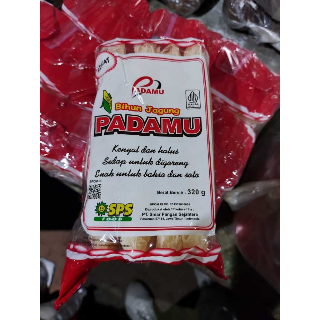 

Bihun Jagung Padamu Merah 320 gram satuan