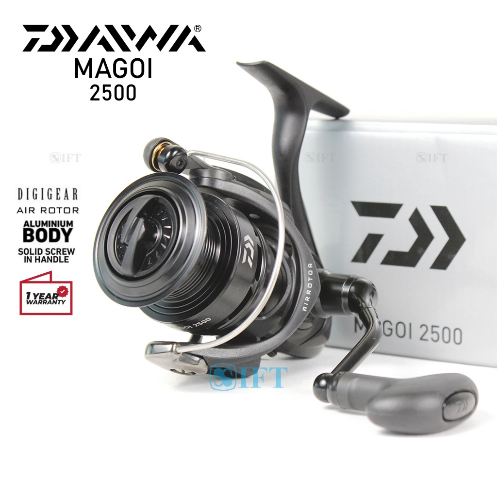Reel DAIWA MAGOI 2500 4000 Aluminium Metal Body | Spinning | GARANSI Resmi