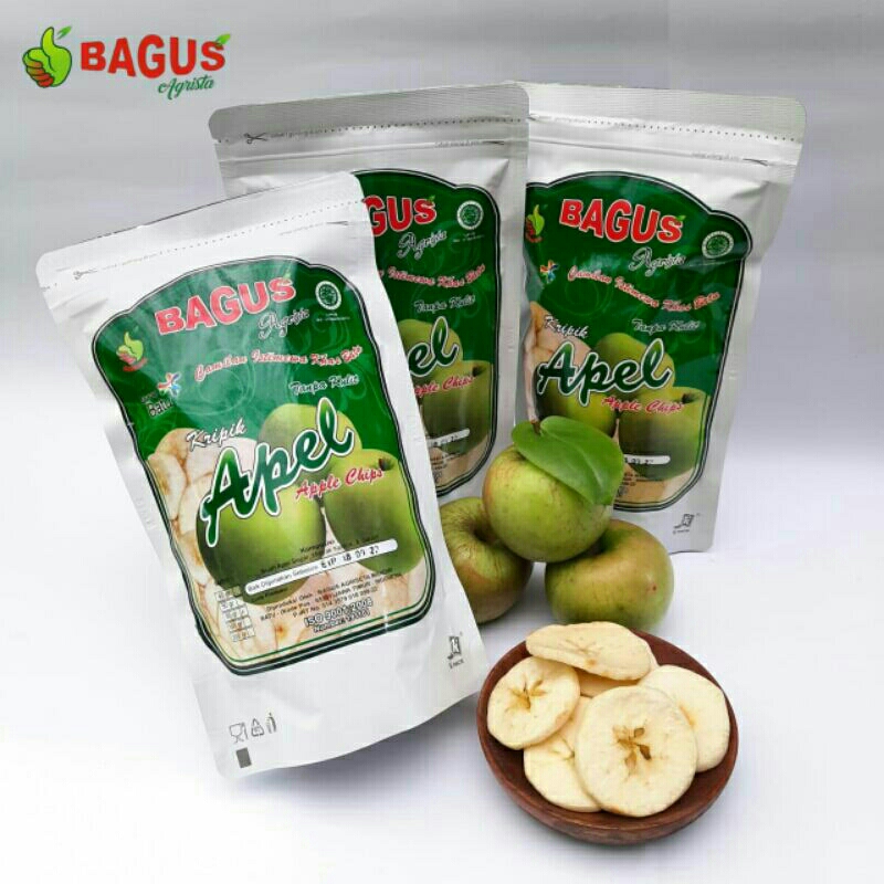 

Keripik Apel 100gr - Bagus Agriseta Mandiri Oleh-oleh Khas Kota Batu