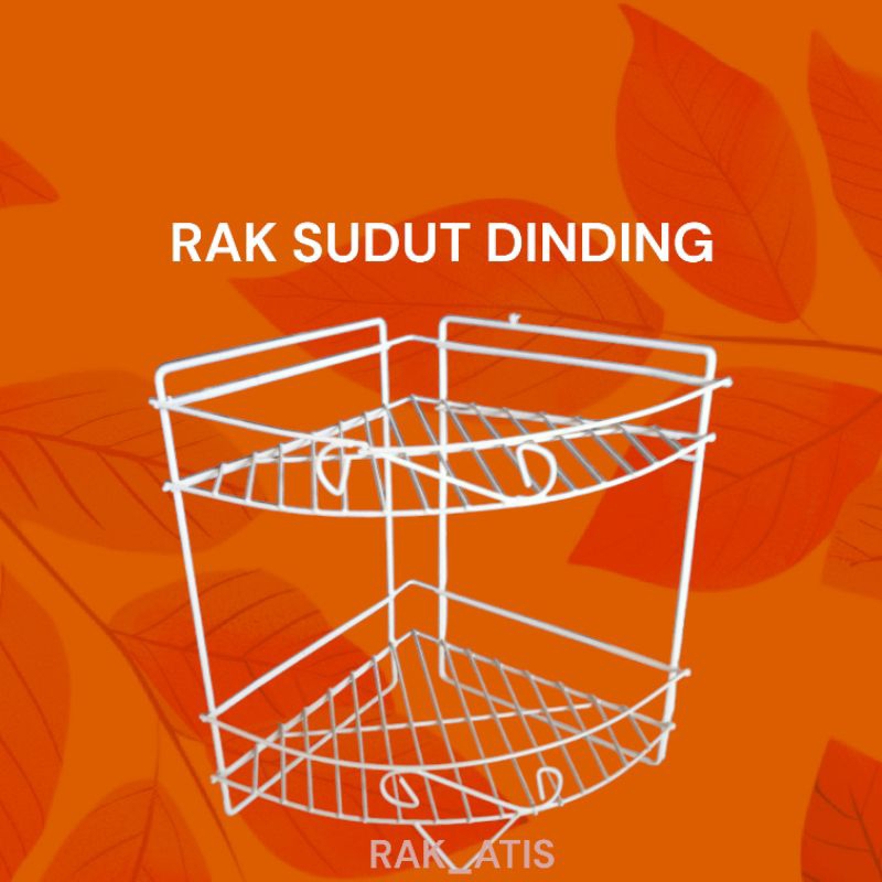 RAK SUDUT KAMAR MANDI/RAK SUDUT DINDING KAMAR MANDI