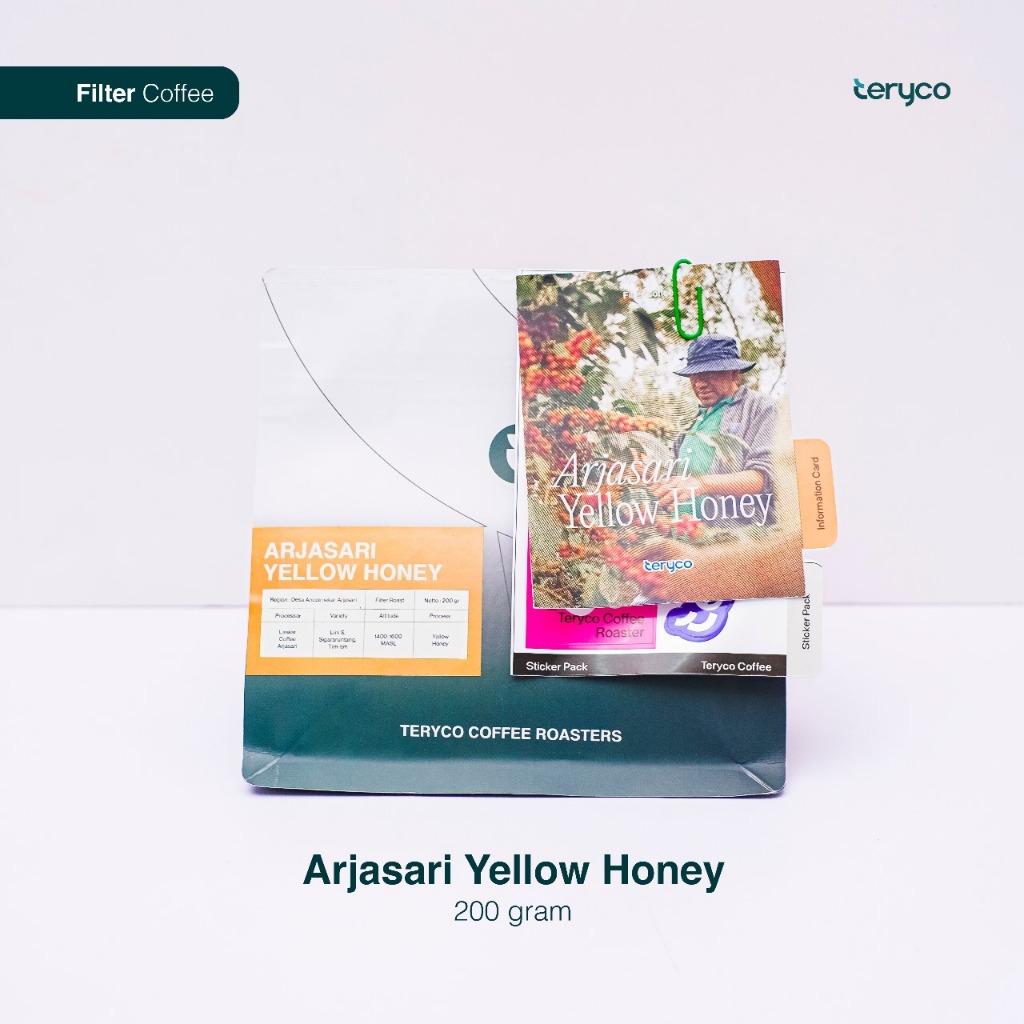 

Arjasari Yellow Honey 200 gram - Single Origin Filter Roast / Kopi Filter / Teryco Roasters