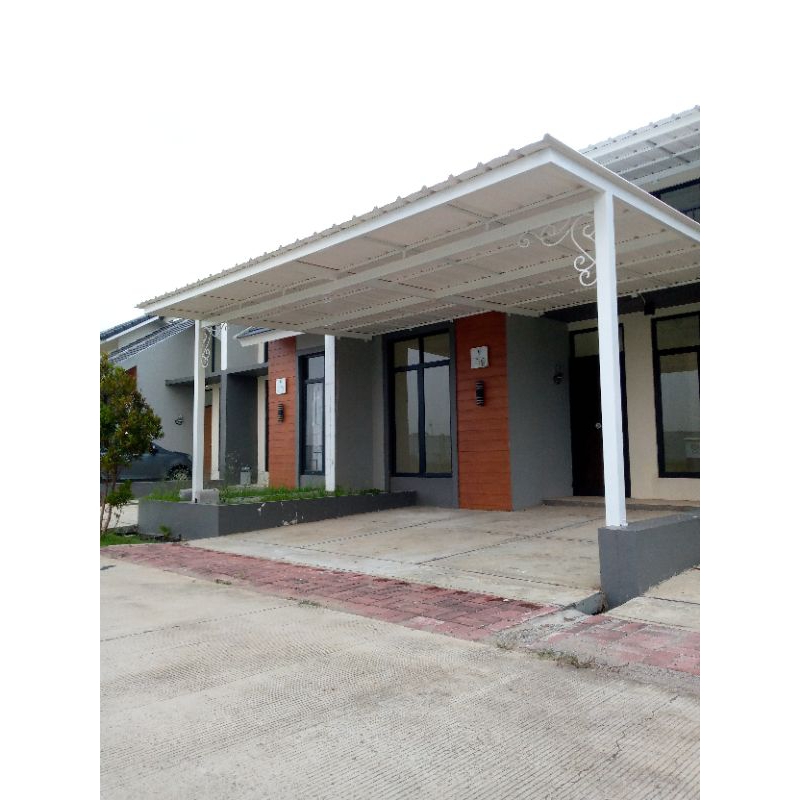 alderon singel layer kanopi rumah