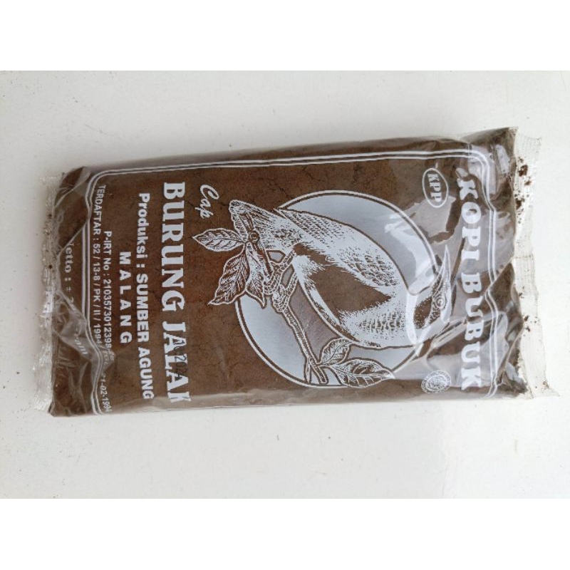 

kopi hitam jalak putih kemasan 200gram