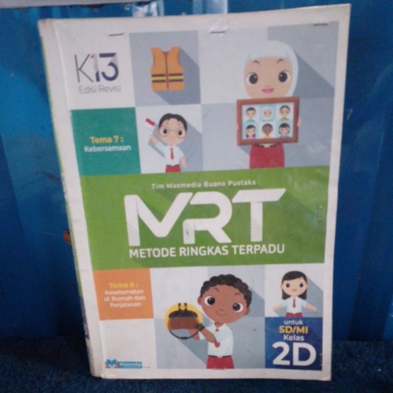 BUKU MRT METODE RINGKAS TERPADU 2D KELAS 2 SD K13 EDISI REVISI