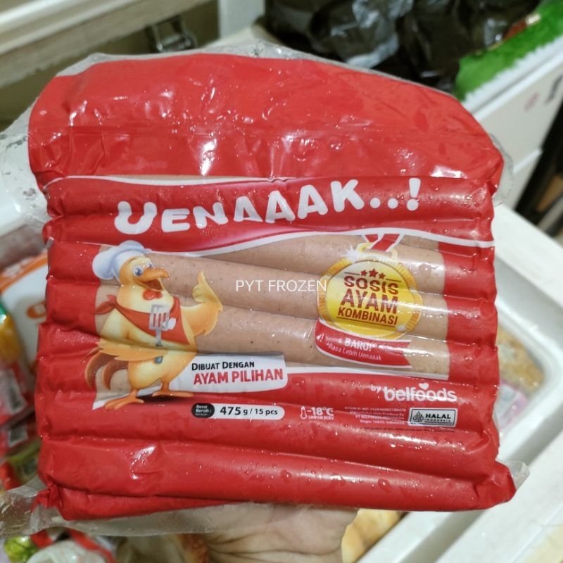 

UENAK SOSIS AYAM 475G ISI 15