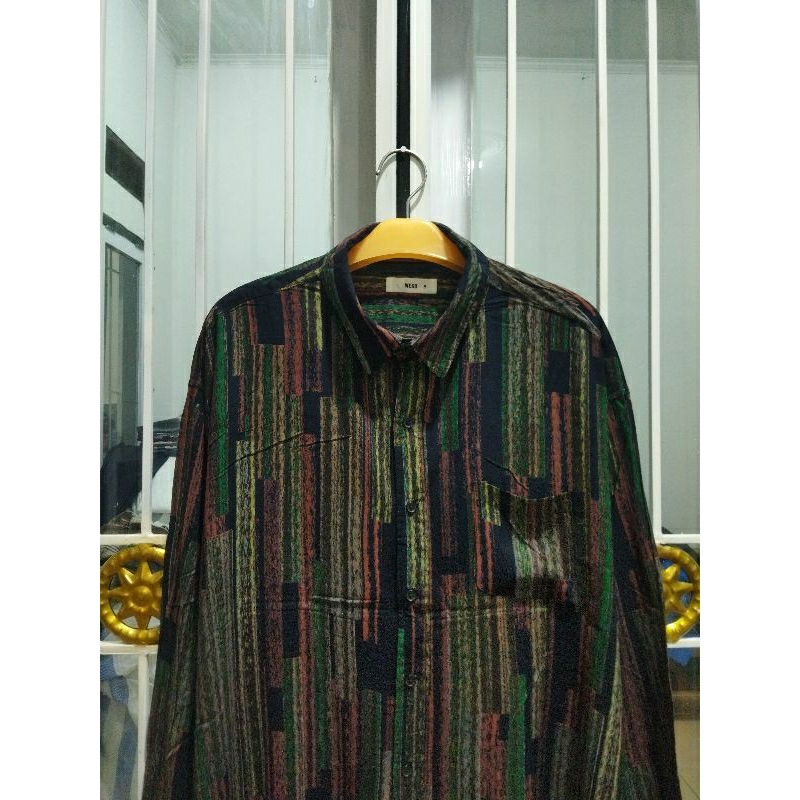 kemeja wego overshirt XL