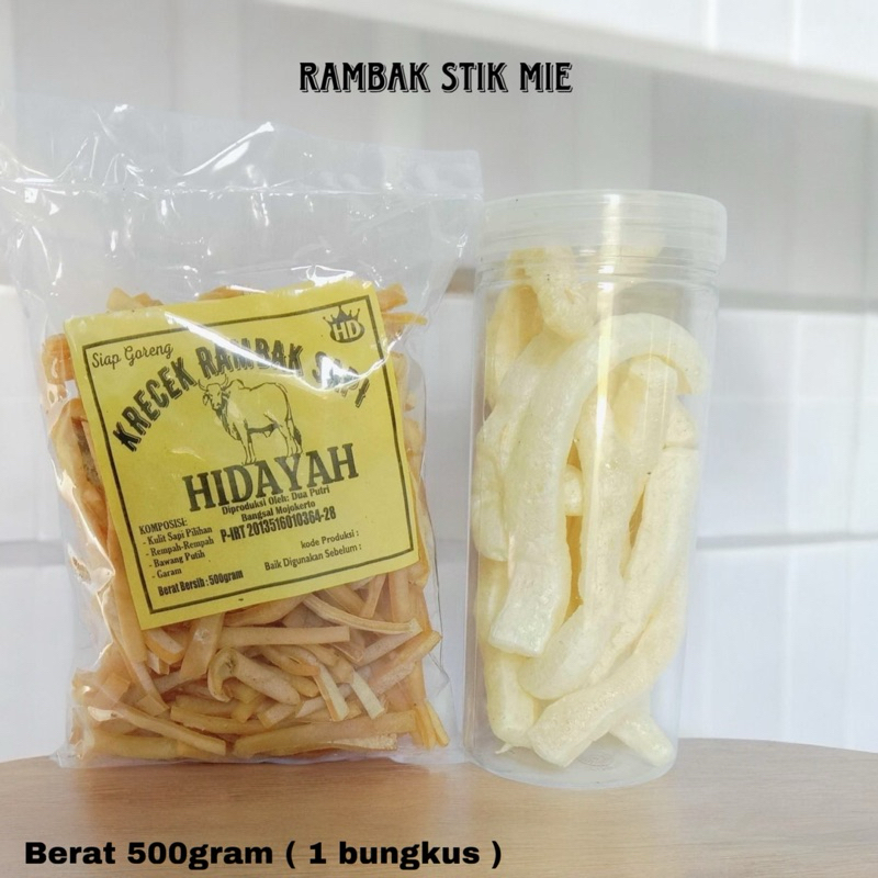 

Kerupuk Kulit Sapi 1/2 Kg / 500 grm / Krecek Rambak Kulit Sapi / Jangek Mentah / Kerupuk Dorokdok Mentah / STIK MIE