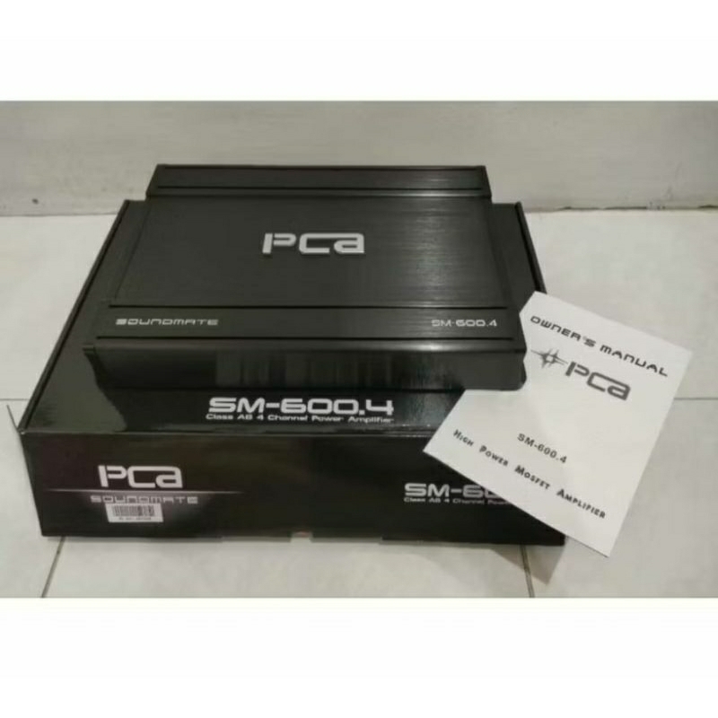 Power 4ch PCA SM 600.4 Original Garansi Resmi