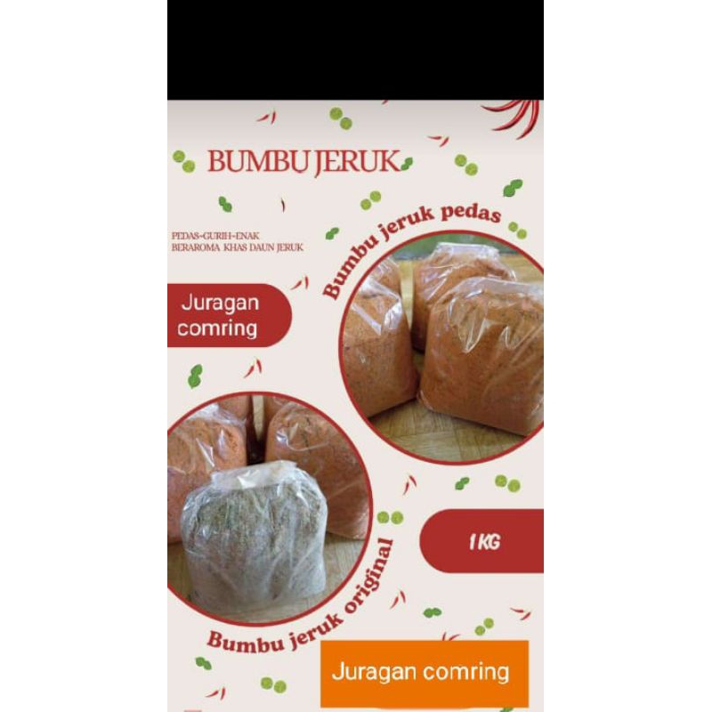 

Bumbu tabur Original daun jeruk dan pedas daun jeruk - spices - jamur