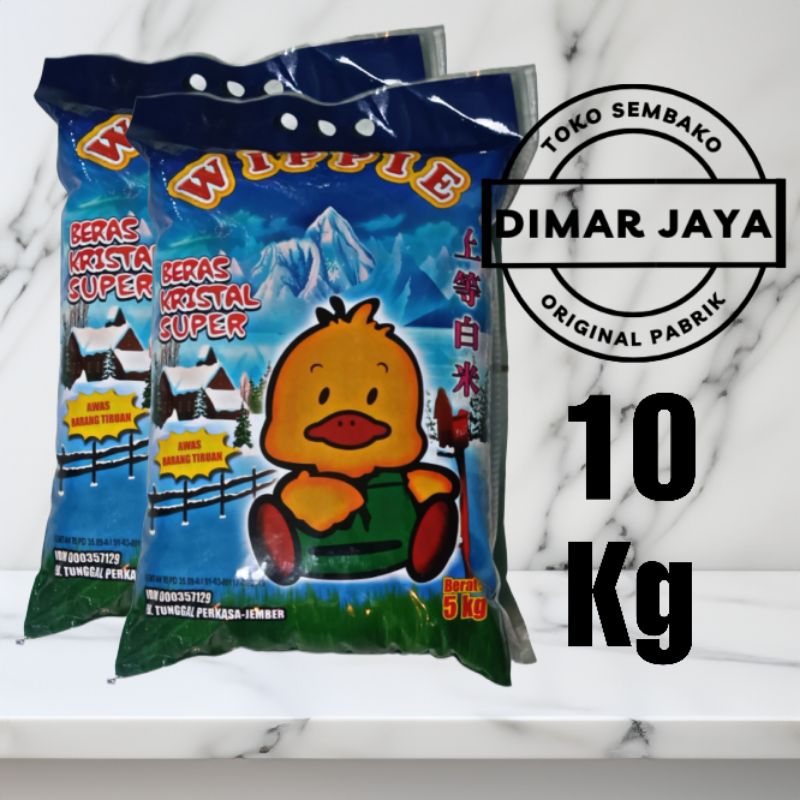 

Beras Wippie Premium 10 Kg (Kemasan 5Kg × 2)