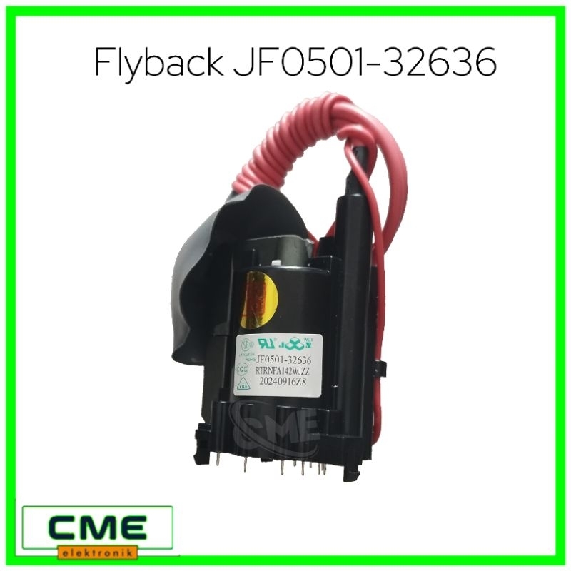 FLYBACK TV SHARP JF0501-32636 / FA143WJ / FA143 / RTRNFA143WJZZ FBT FLAYBACK TV 21 INC FLAT & SLIM