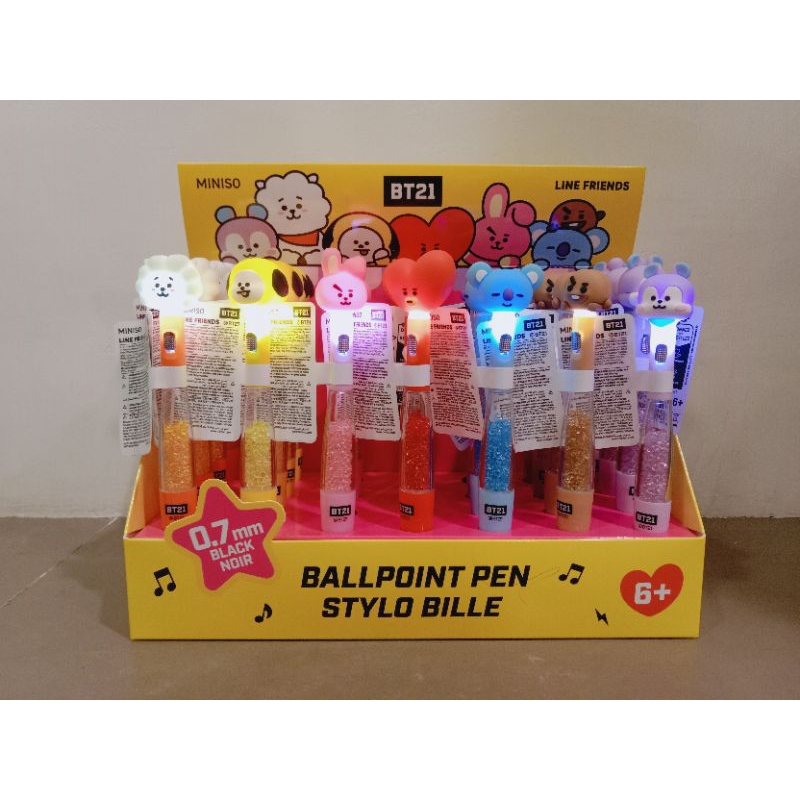 

MINISO BT21 Ballpoint Pen Stylo Bille