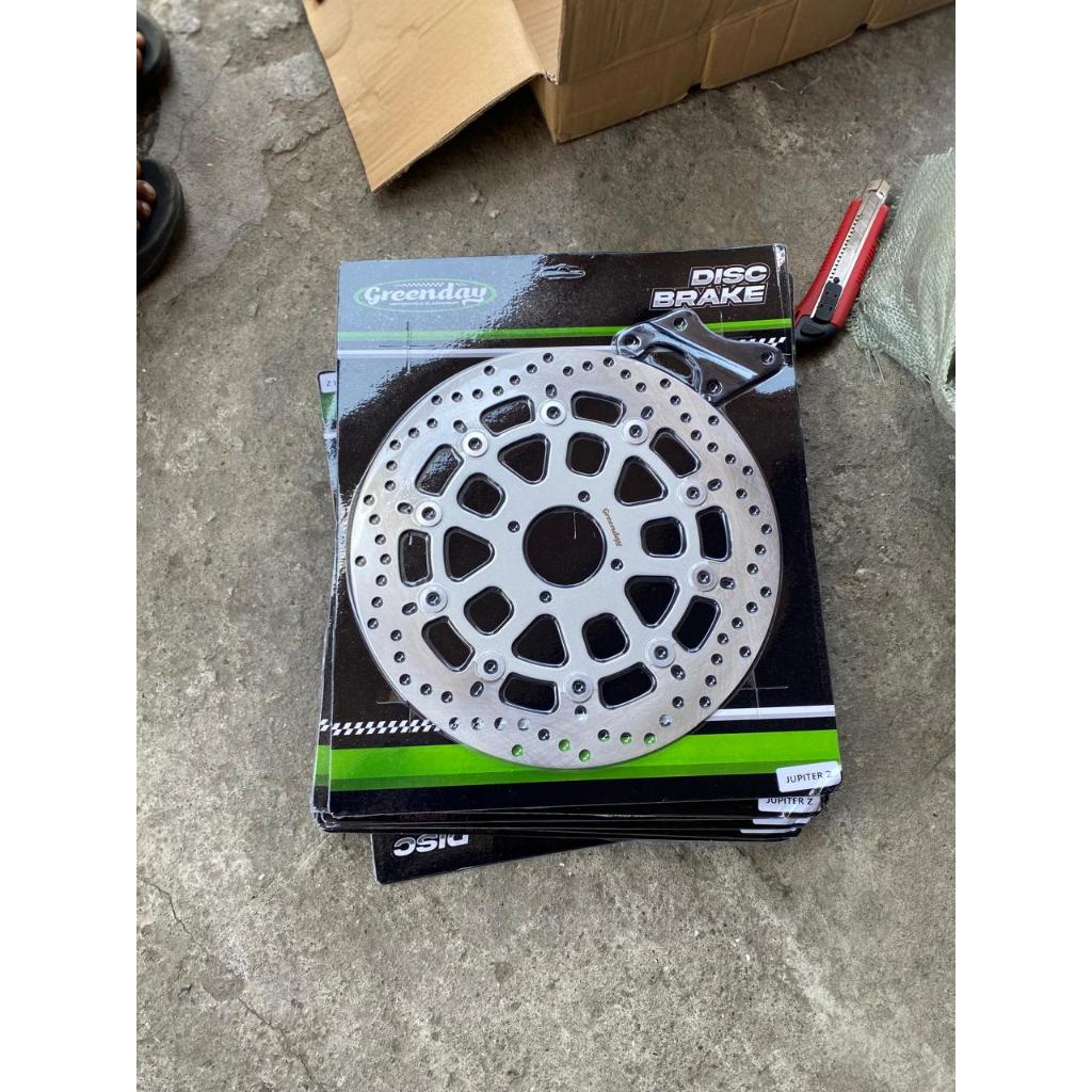 Piringan cakram / Disc brake ducati evo silver baut 4 disc 300mm greenday