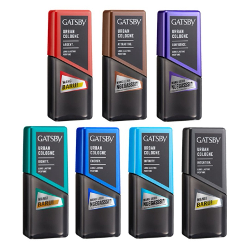 Gatsby Urban Cologne / Long Lasting Parfume / Parfum Pria / 125ml
