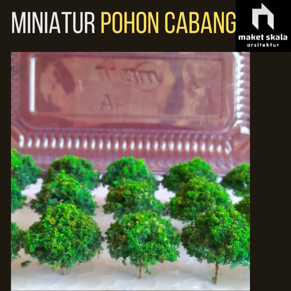 

KODE M46A PACK Miniatur Pohon Cabang Skala maket arsitektur