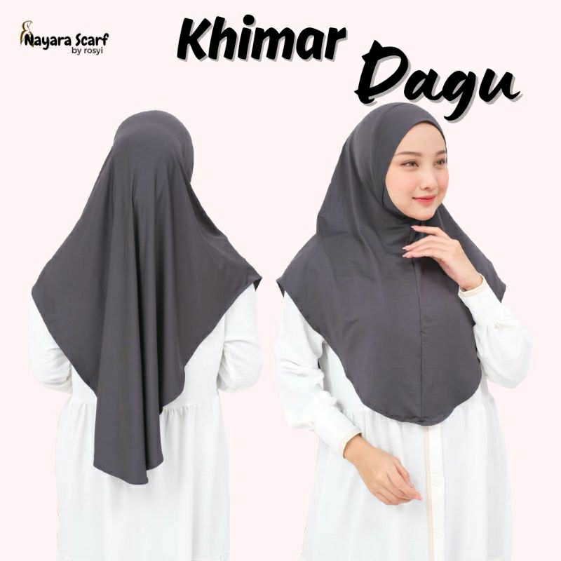 Khimar Dagu Malaysia | Khimar Instan Malay Premium | Bergo Dagu Malaysia