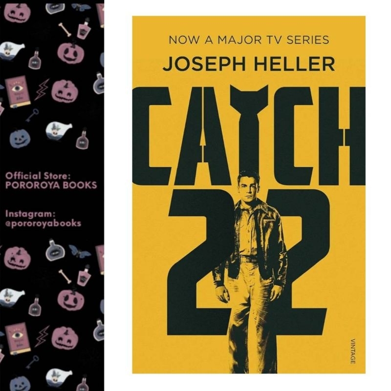 PO Buku ORIGINAL Novel CATCH 22 Joseph Heller English Book Import Paperback Political Satire