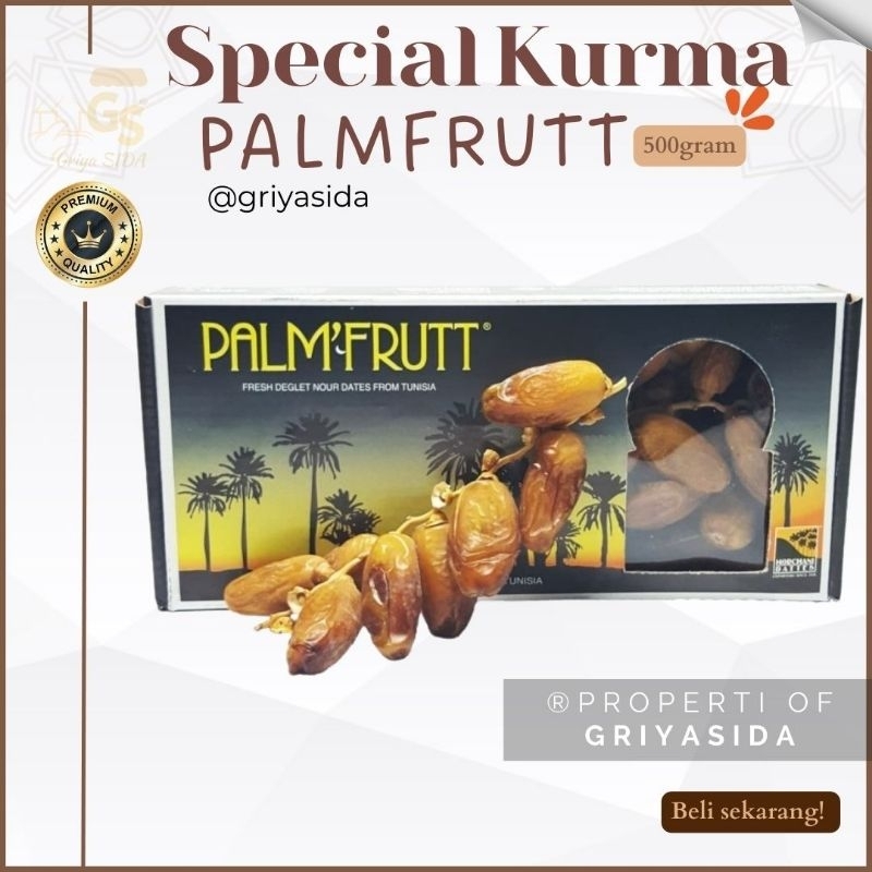 

Kurma Tunisia Palm Fruit 500gr ( Kurma Palm Frutt )