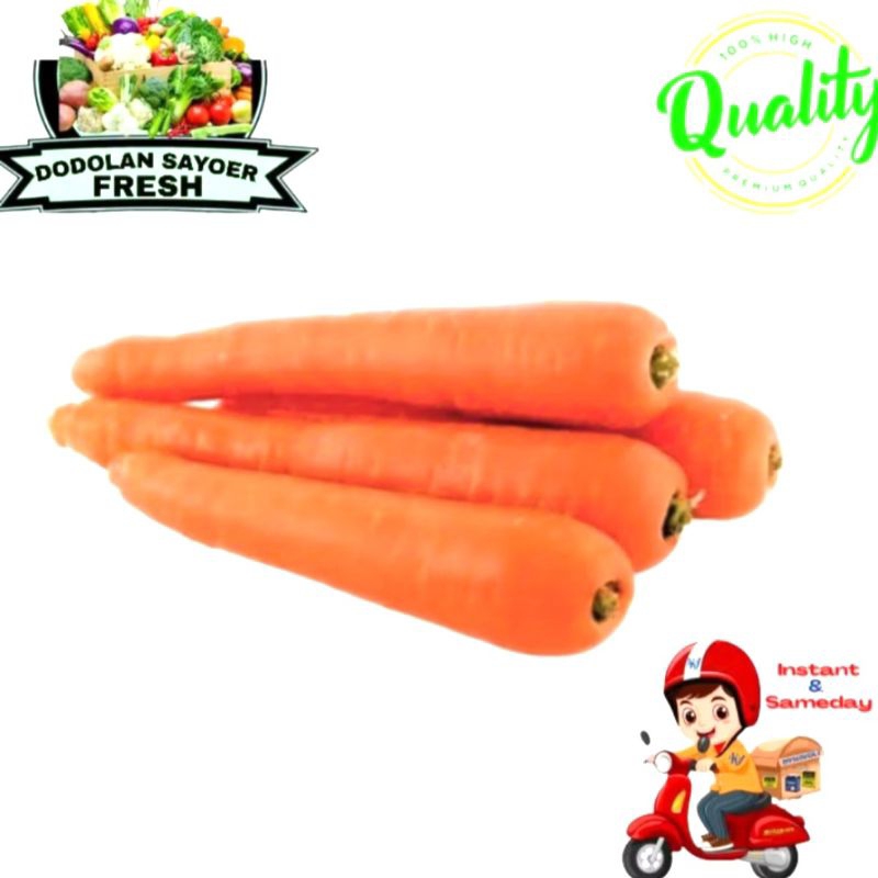 

Wortel brastagi/sayur wortel Fresh pilihan