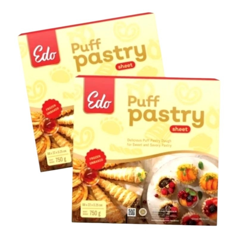 

Edo puff pastry 750gr promo gaiss!! exp Aman