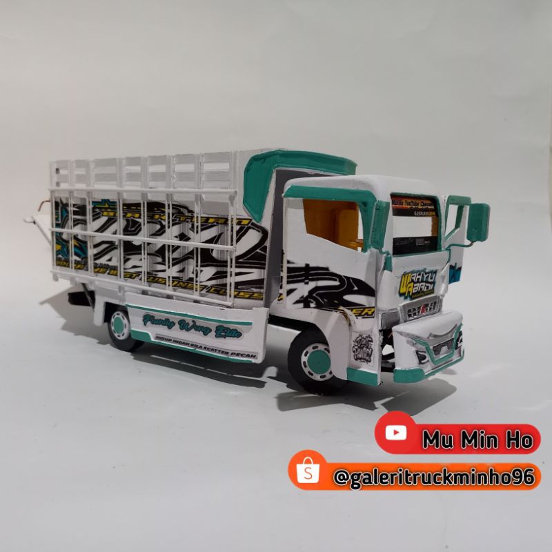 HIDROLIK BUKA TUTUP Miniatur Truk Oleng Wahyu Abadi 02