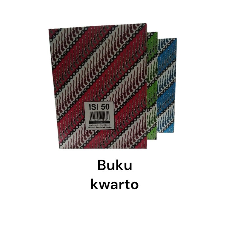 

1pcs buku catatan kwarto gelatik kembar qwarto