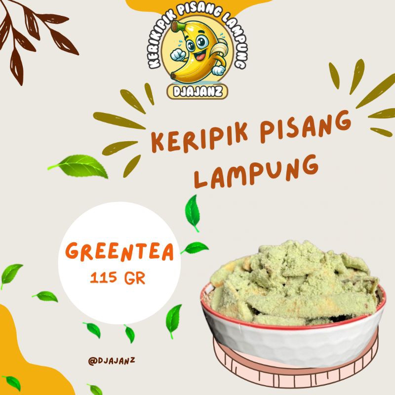 

Keripik Pisang Khas Lampung varian Macha