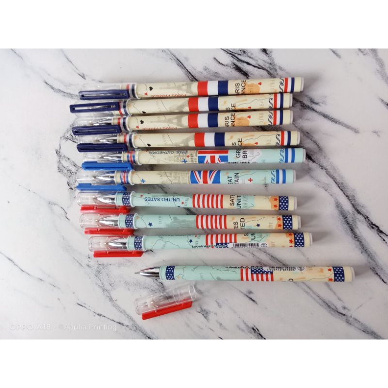 

(PAK) PULPEN GEL LOVE IN 0.5