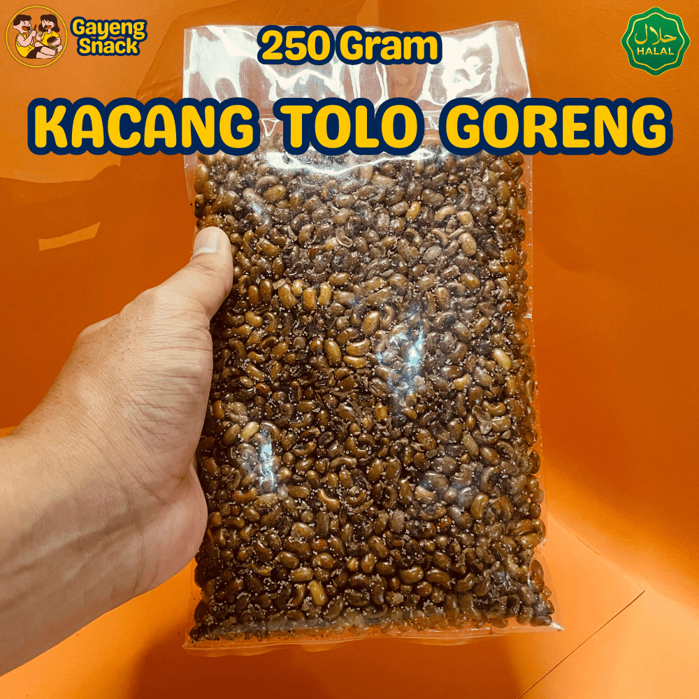 

Kacang Tolo Goreng Gurih Asin Kacang Tunggak Kroto Bumbu Asin