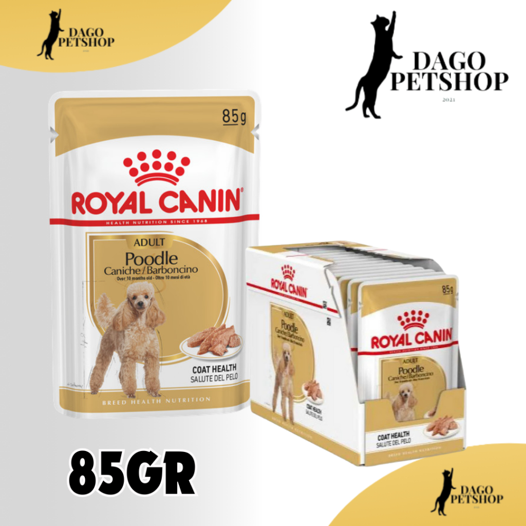 Royal Canin Poodle pouch 85gr Makanan Anjing poodle Dewasa