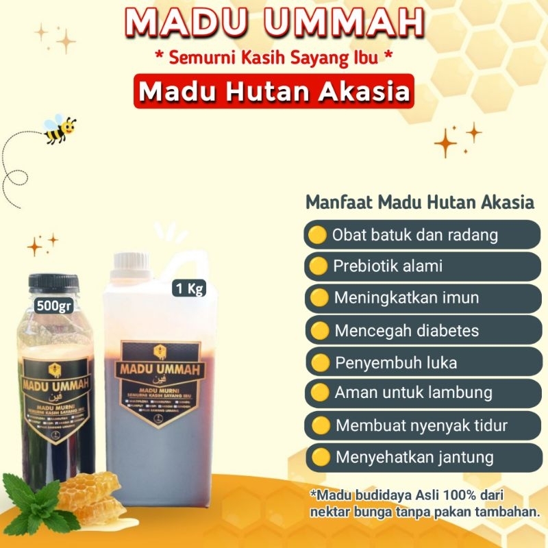 

Madu Hutan Akasia kemasan 1kg