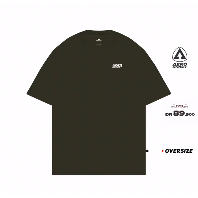 Kaos Oversize Aerostreet Army