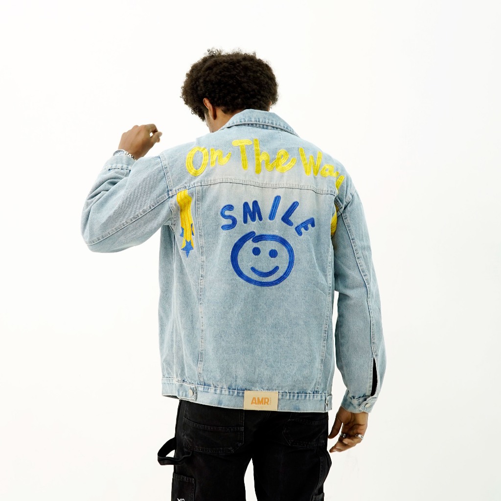 AMR Original - Smile 5533 - Jaket Jeans Denim Jacket
