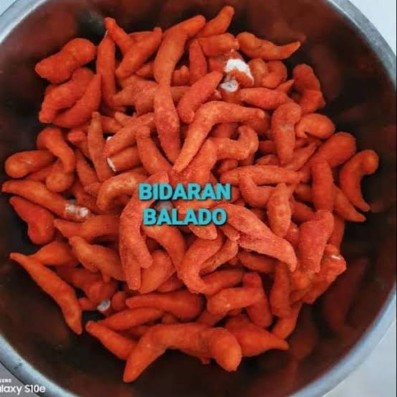 

Bidaran balado kriuk kemasan 250gram