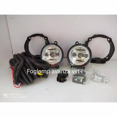 (AUTO IMP) FOGLAMP LAMPU KABUT MOBIL AVANZA XENIA VVT-I LAMA KOMPLIT KABEL