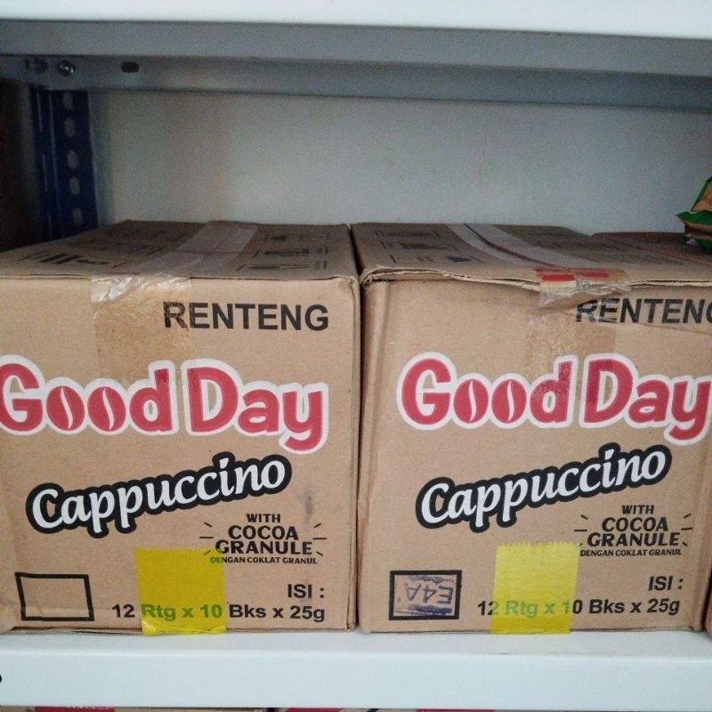 

GOOD DAY CAPPUCCINO 1 KARTON (12 RENCENG)