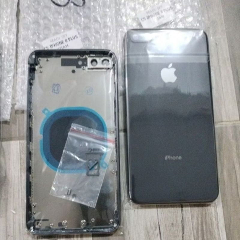 HOUSING IPHONE 8 PLUS ORI COPOTAN MULUS GREY