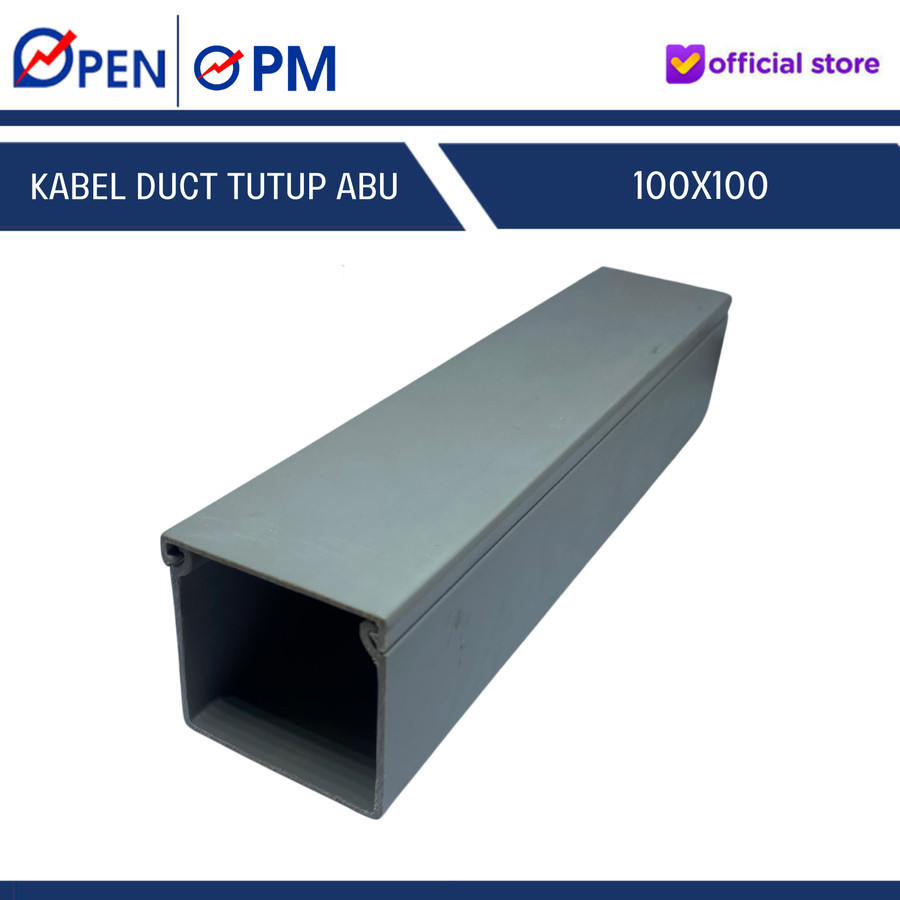 KABEL DUCT/CABLE DUCT TUTUP ABU 100X70- 100X100 PM