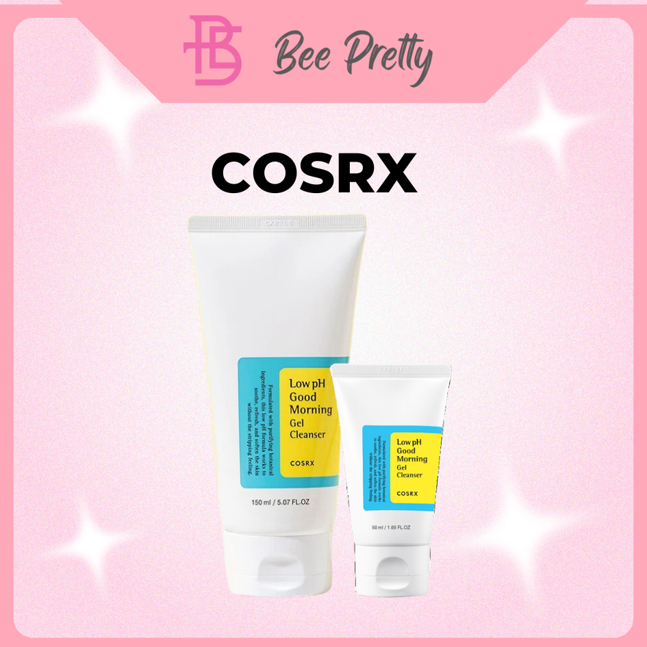COSRX Low pH Good Morning Cleanser - 150ml & 50ml(Sabun Wajah Untuk Semua Jenis Kulit)