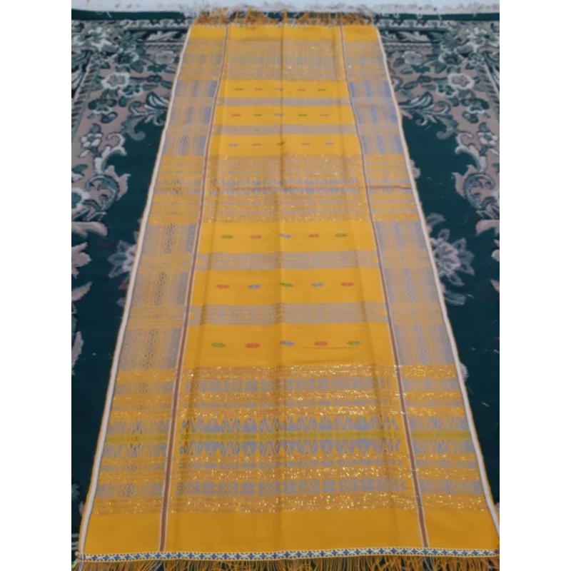 Uis Nipes Kuning Semi Sutra Motif baru