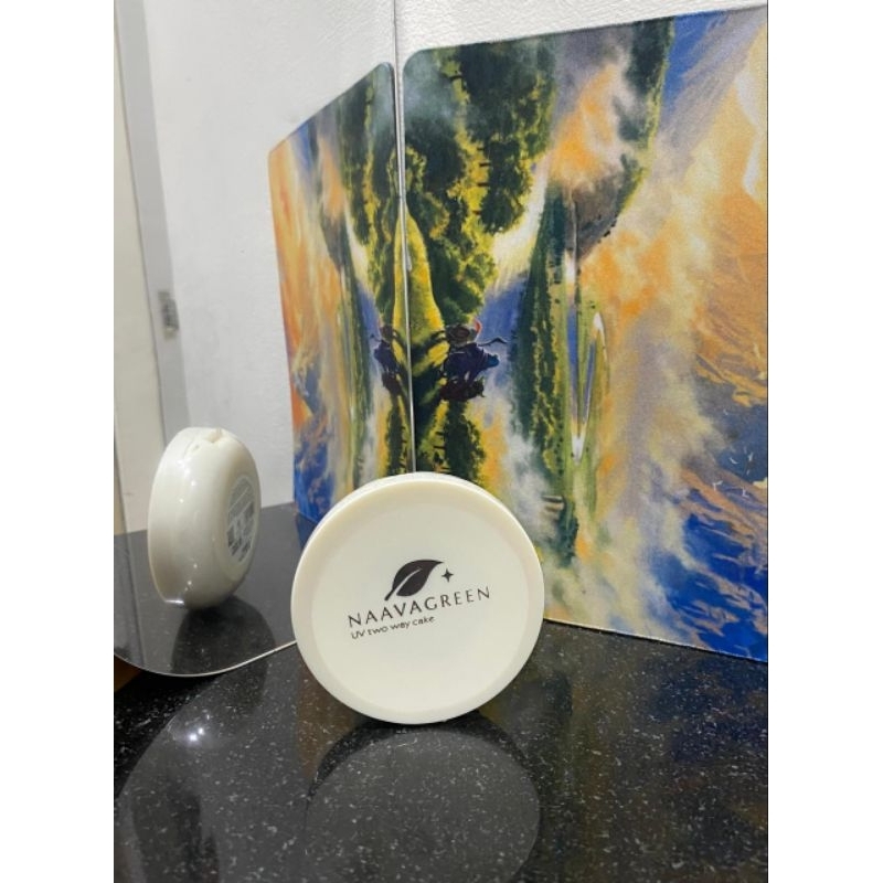 NAAVAGREEN SILKY LOOSE POWDER(BEDAK TABUR) / NAAVAGREEN TWO WAY CAKE(BEDAK PADAT)