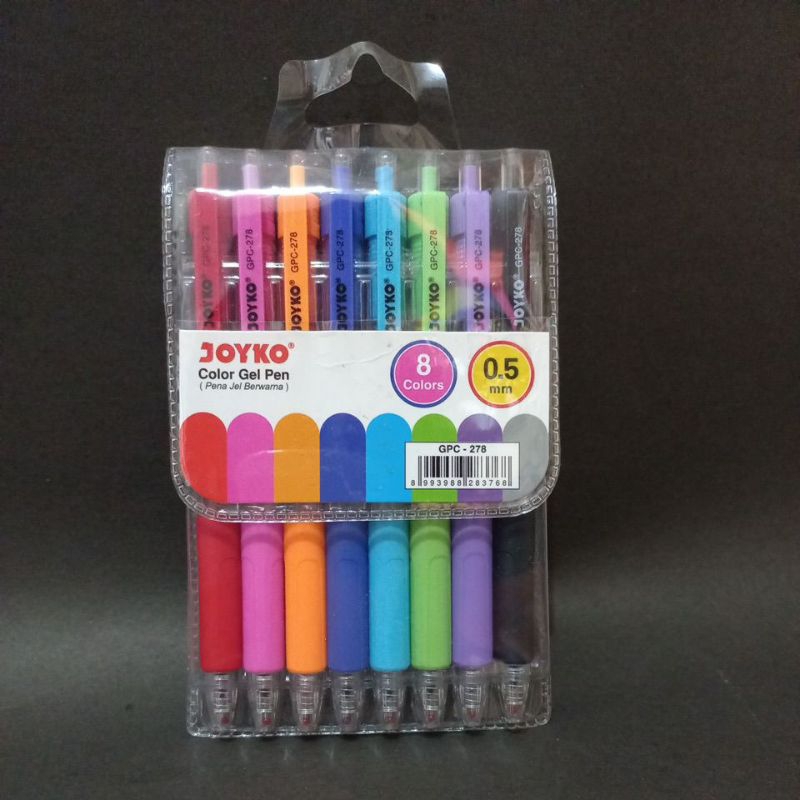 

PULPEN JOYKO 8 COLORS 0,5MM