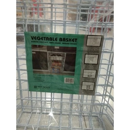 RAK SAYUR 3 SUSUN DAN REL MODELLINE B45