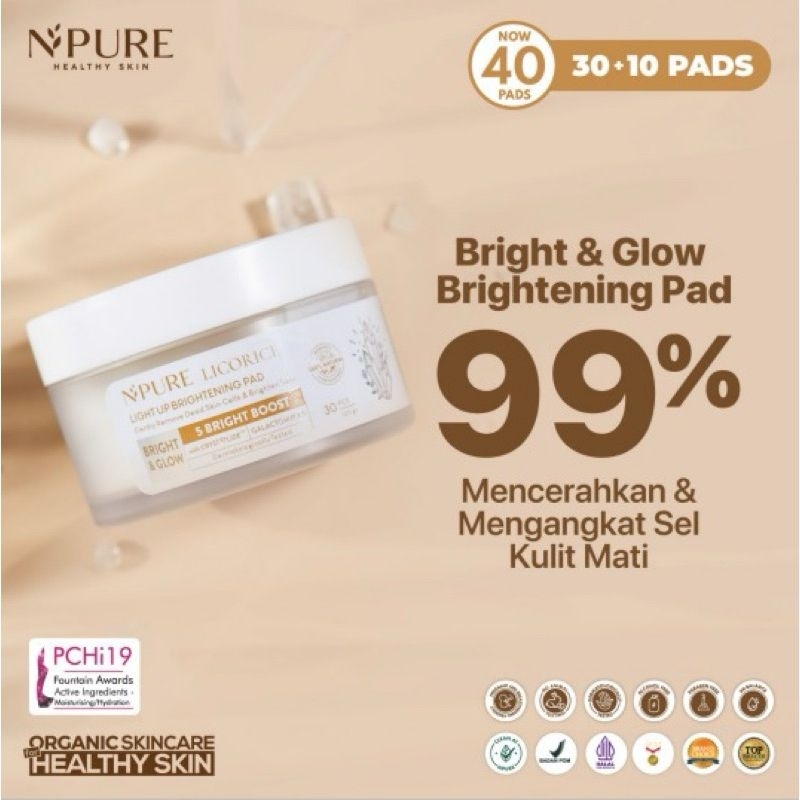 NPURE LICORICE CLEAR PAD JAR