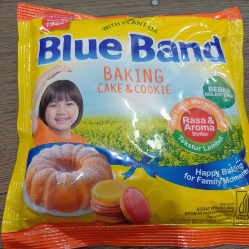 

Blue Band Baking Cake & Cookies 200 Gr