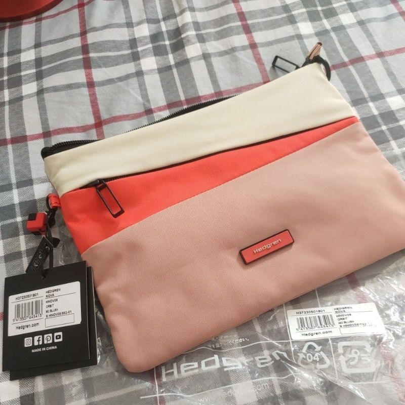 HEDGREN nova - crossbody bag ( tas selempang ) orbit blush