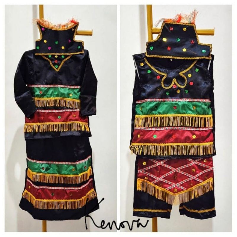 Baju Adat Irian Papua Dewasa Laki Perempuan Cewek Cowok / Baju Adat Papua untuk anak SMA / Pakaian A