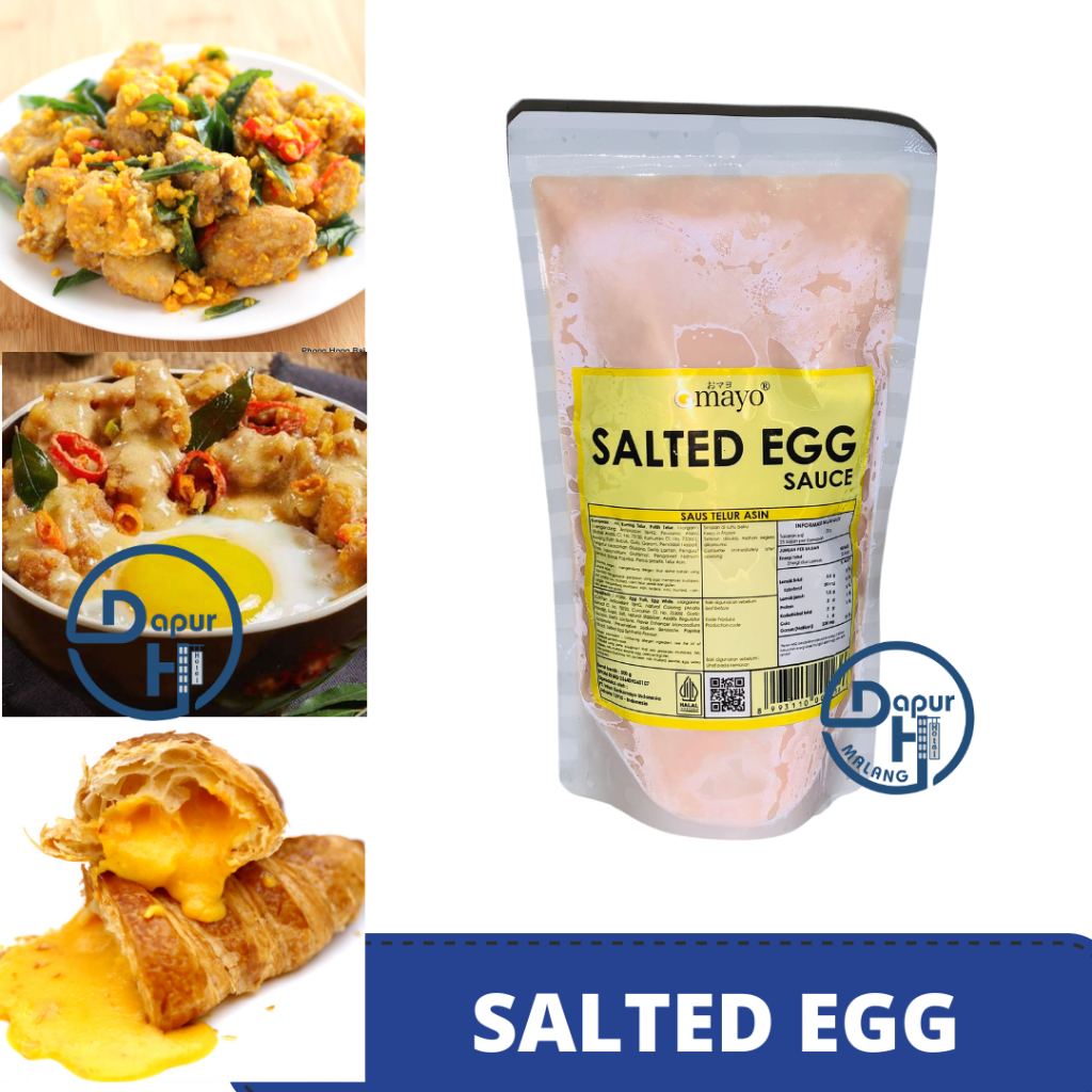 

OMAYO SALTED EGG SAUCE 500 g Halal /Saus Rasa Telur Asin Frozen-MLG