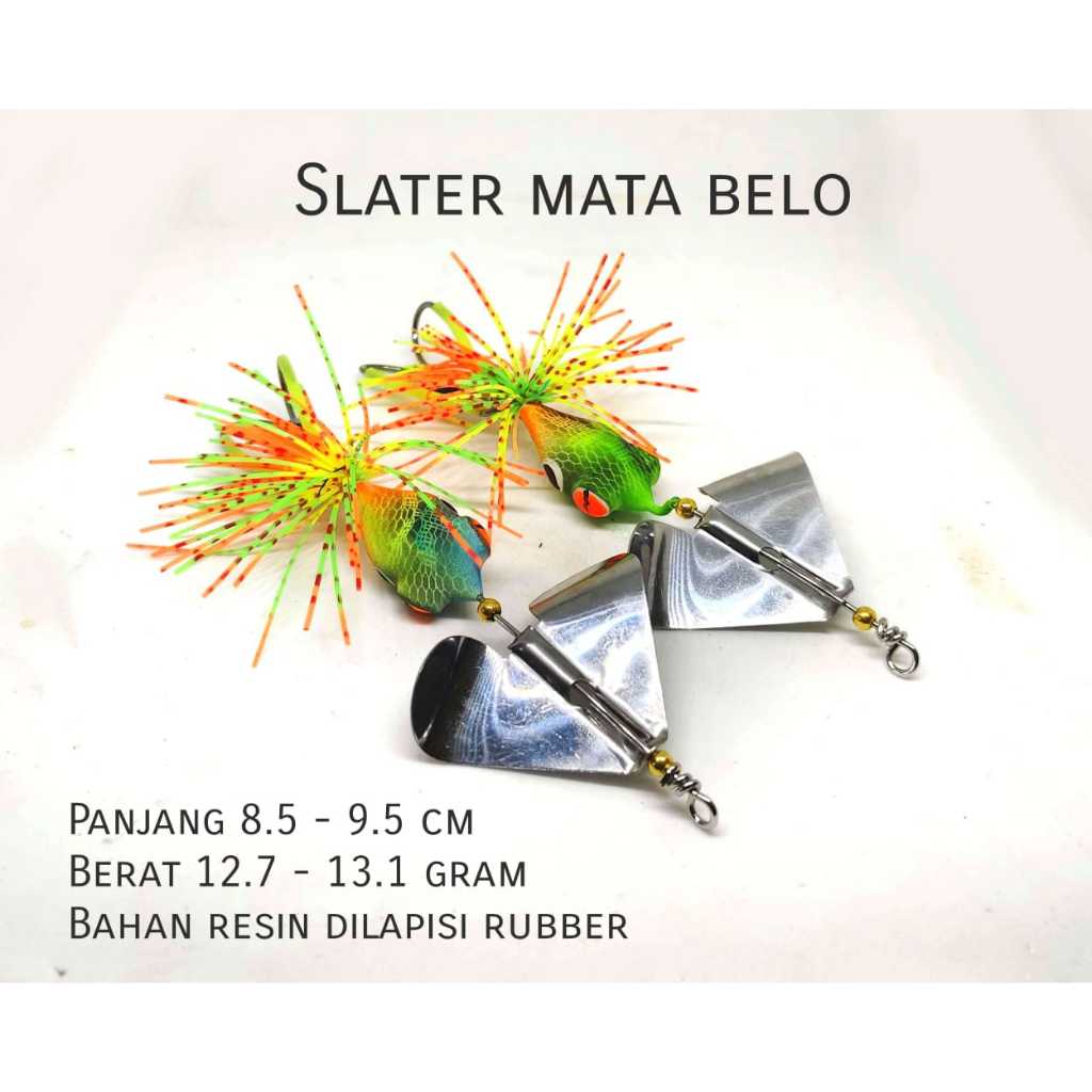Umpan casting slater mata belo